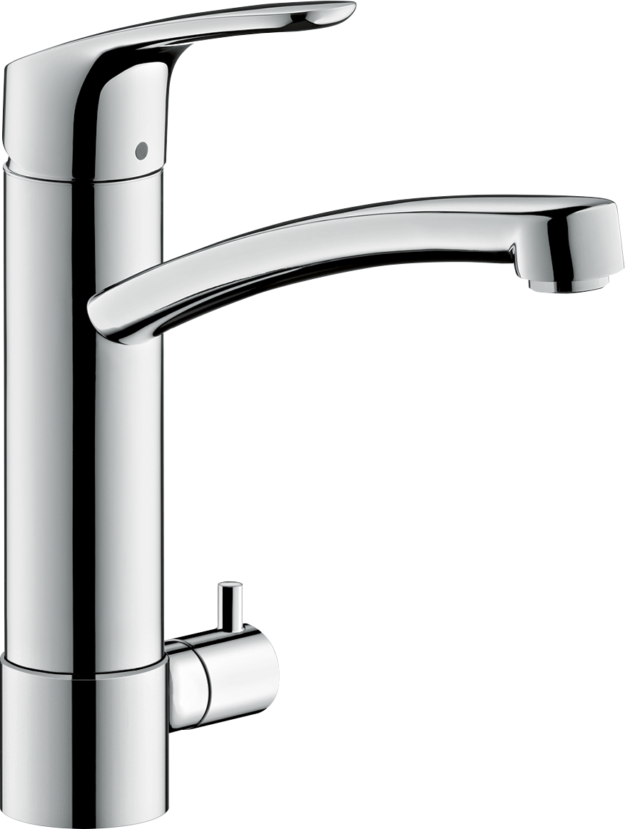 Single lever kitchen mixer 200, device shut-off valve, 1jet