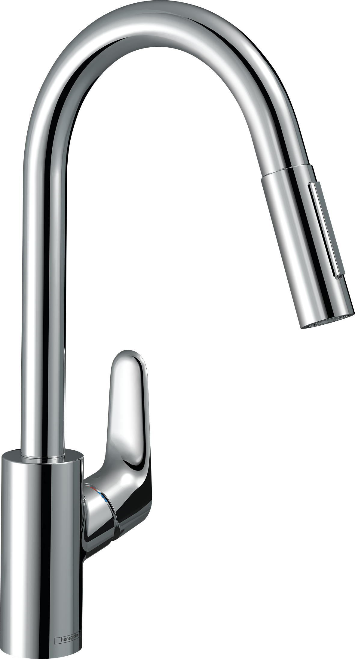 Single lever kitchen mixer 240, pull-out spray, 2jet