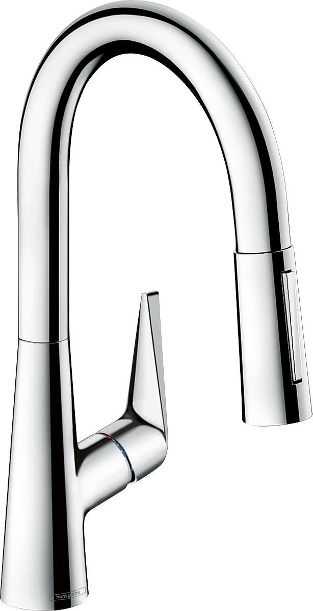Single lever kitchen mixer 160, pull-out spray, 2jet, sBox