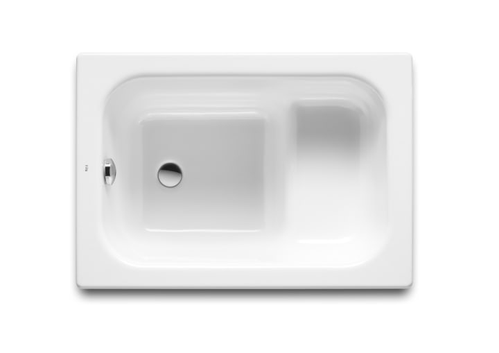 Rectangular steel hip bath