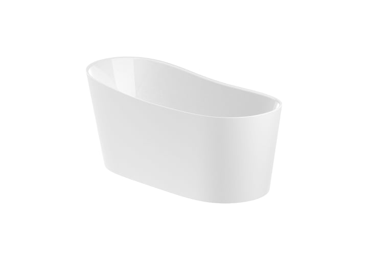Stonex® bath with click-clack waste
